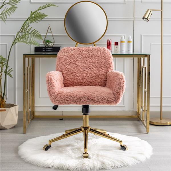 Swivel Desk Chair – Pink