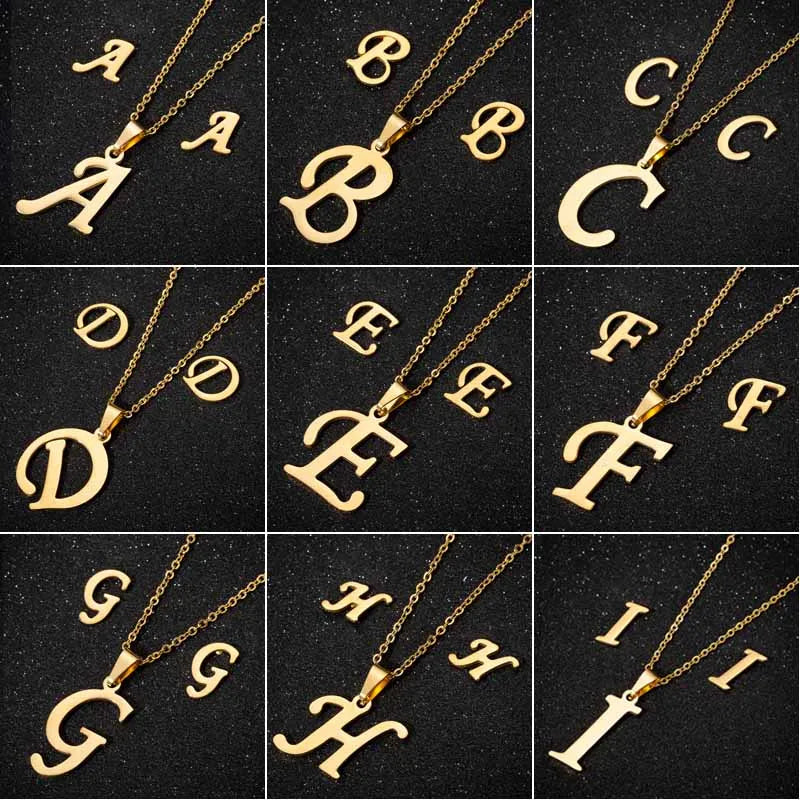 Personalized A-Z Letter Necklace