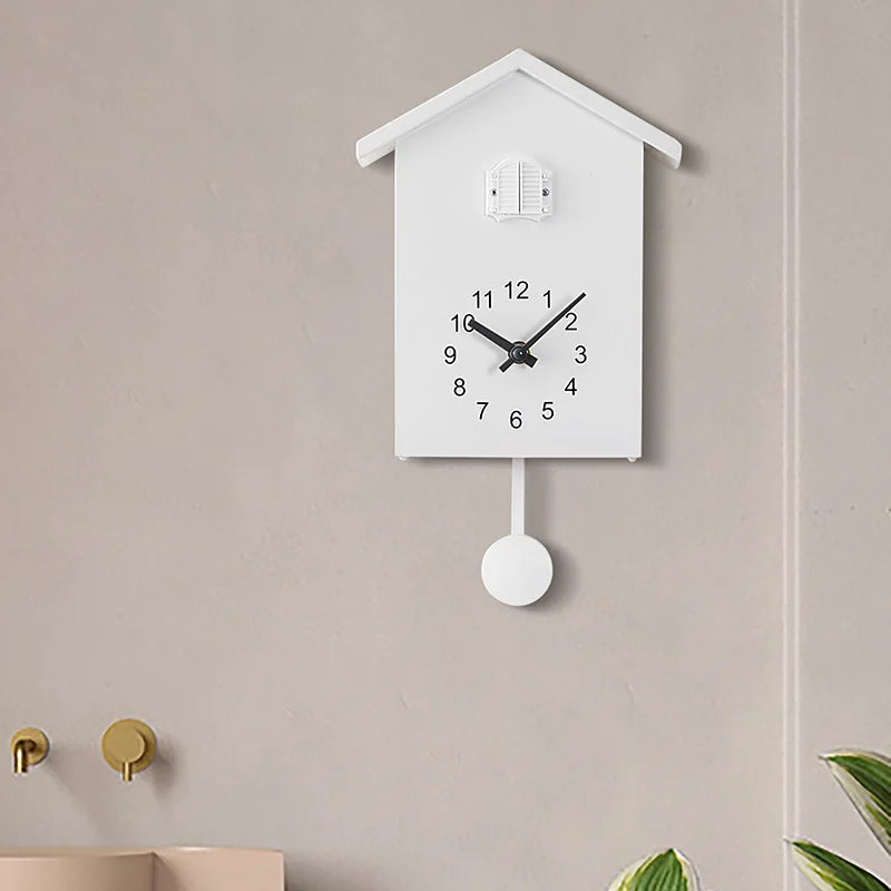 Bird Quartz Hanging Wall Clock
