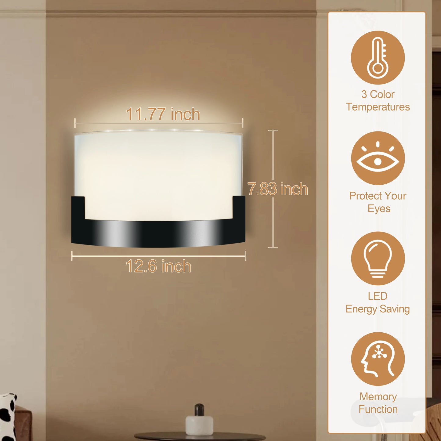 Wall Sconces Acrylic Wall Light Balcony Aisle Wall Lamp