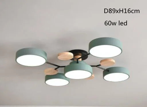 3-Color LED Ceiling Light – Modern Style