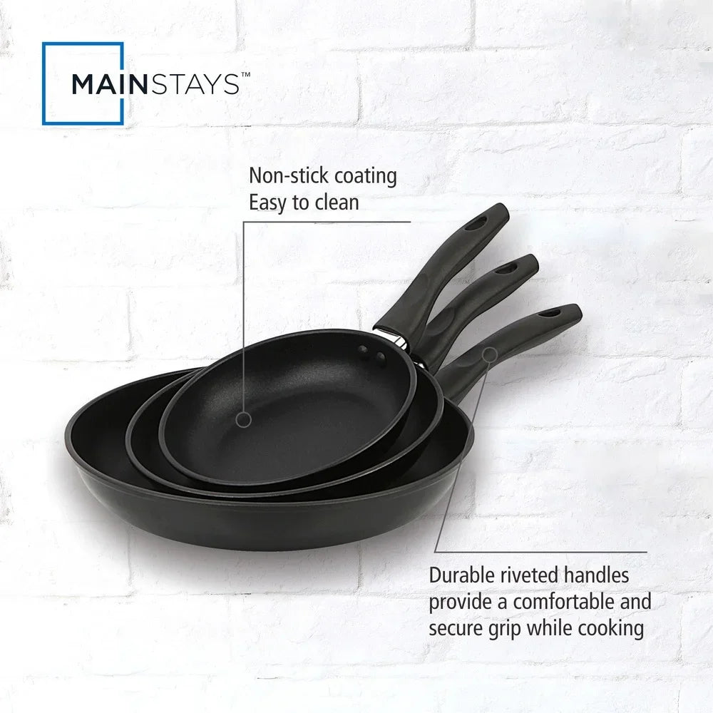 3PCS Nonstick Skillet Set
