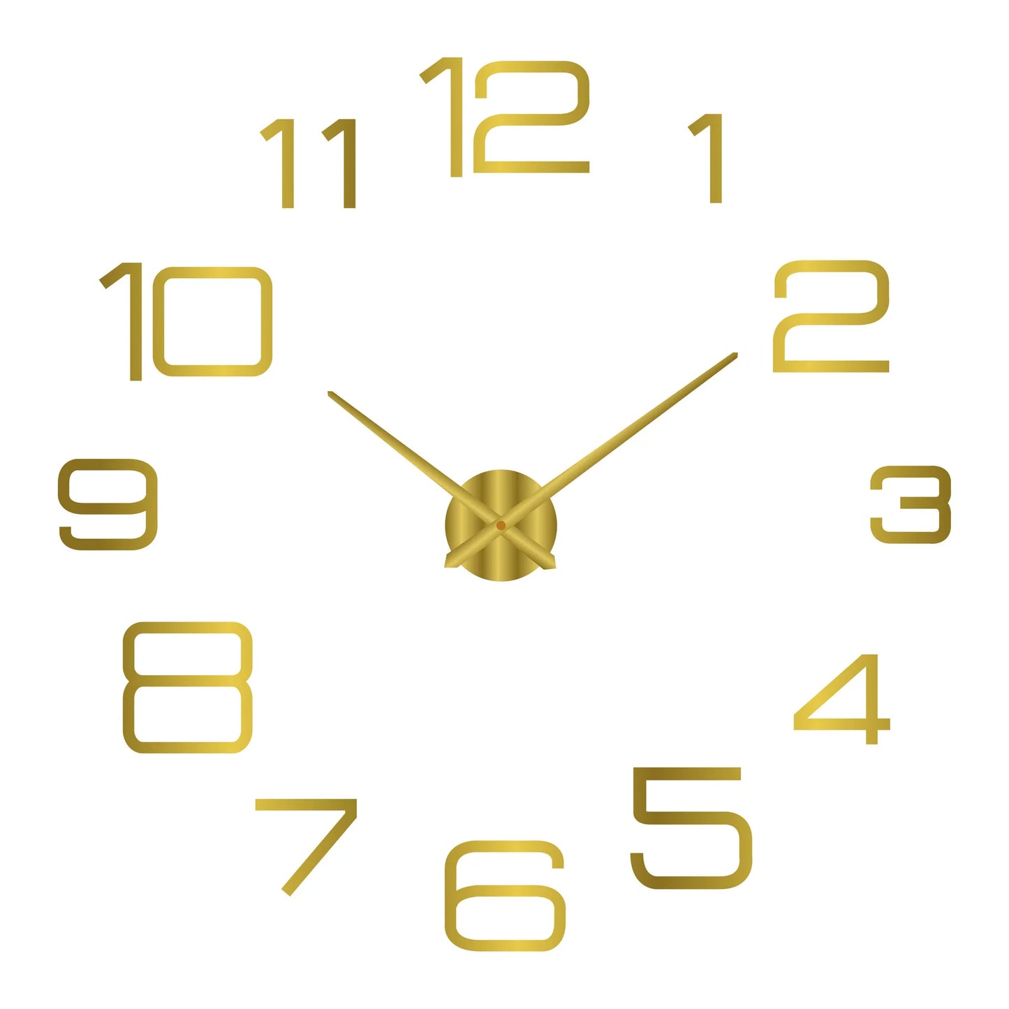 3D DIY Luminous Wall Clock