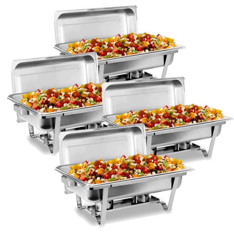 Food Warmer Kit with Lids (2/4/6 Pack)