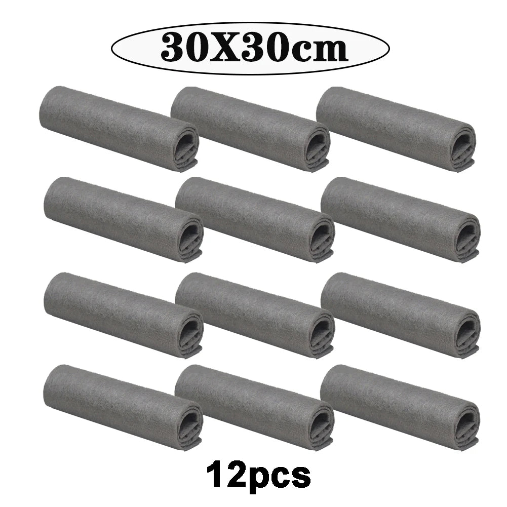 Lint-Free Microfiber Window Cleaning Towel