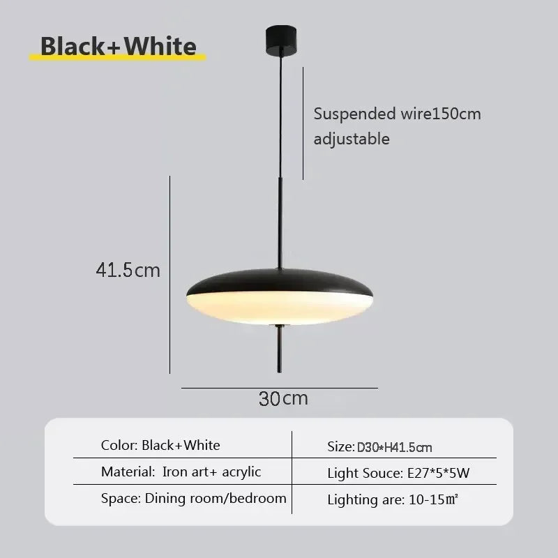 Flying Saucer LED Ceiling Pendant Lamp