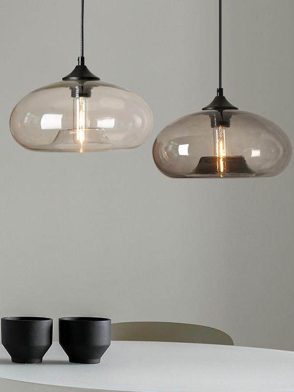 Nordic Stained Glass Pendant Light
