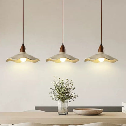 Wabi Sabi Pendant Lamp Cement Chandelier Bedside Lighting
