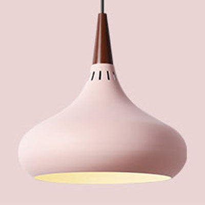 Modern Solid Wood Pendant Light