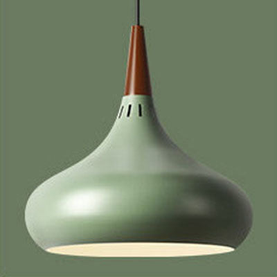 Modern Solid Wood Pendant Light