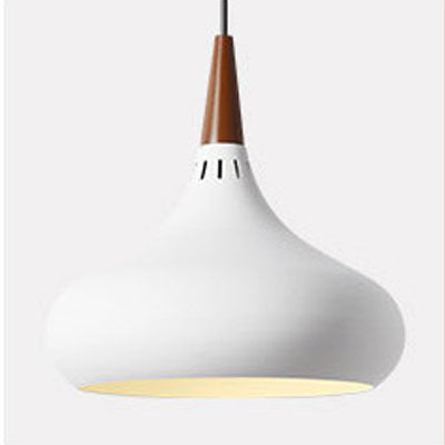 Modern Solid Wood Pendant Light