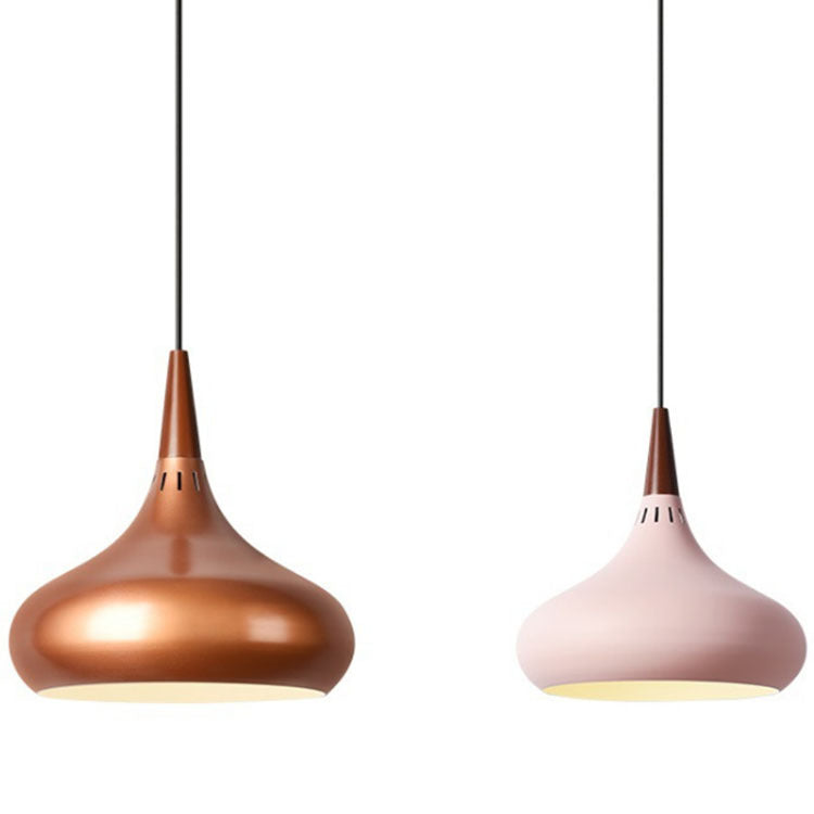 Modern Solid Wood Pendant Light