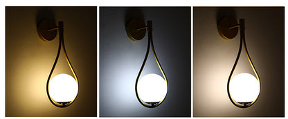 Modern Nordic Gold LED Wall Lamp
