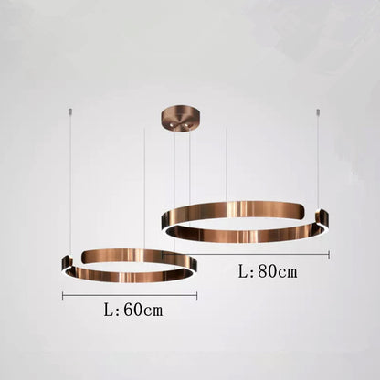 Fashion Bedroom Golden Stainless Steel Light Fixture