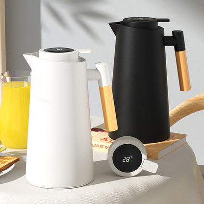 Glass Insulated Coffee Pot with Temperature Cover