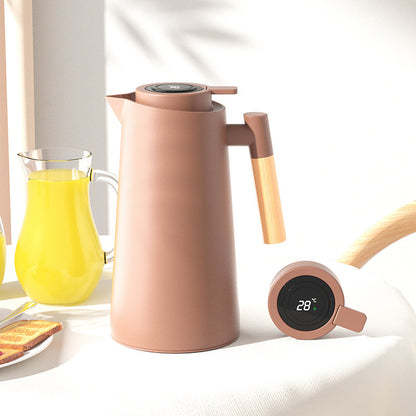 Glass Insulated Coffee Pot with Temperature Cover
