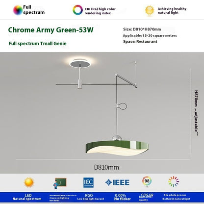 Flying Saucer Rocker Arm Chandelier