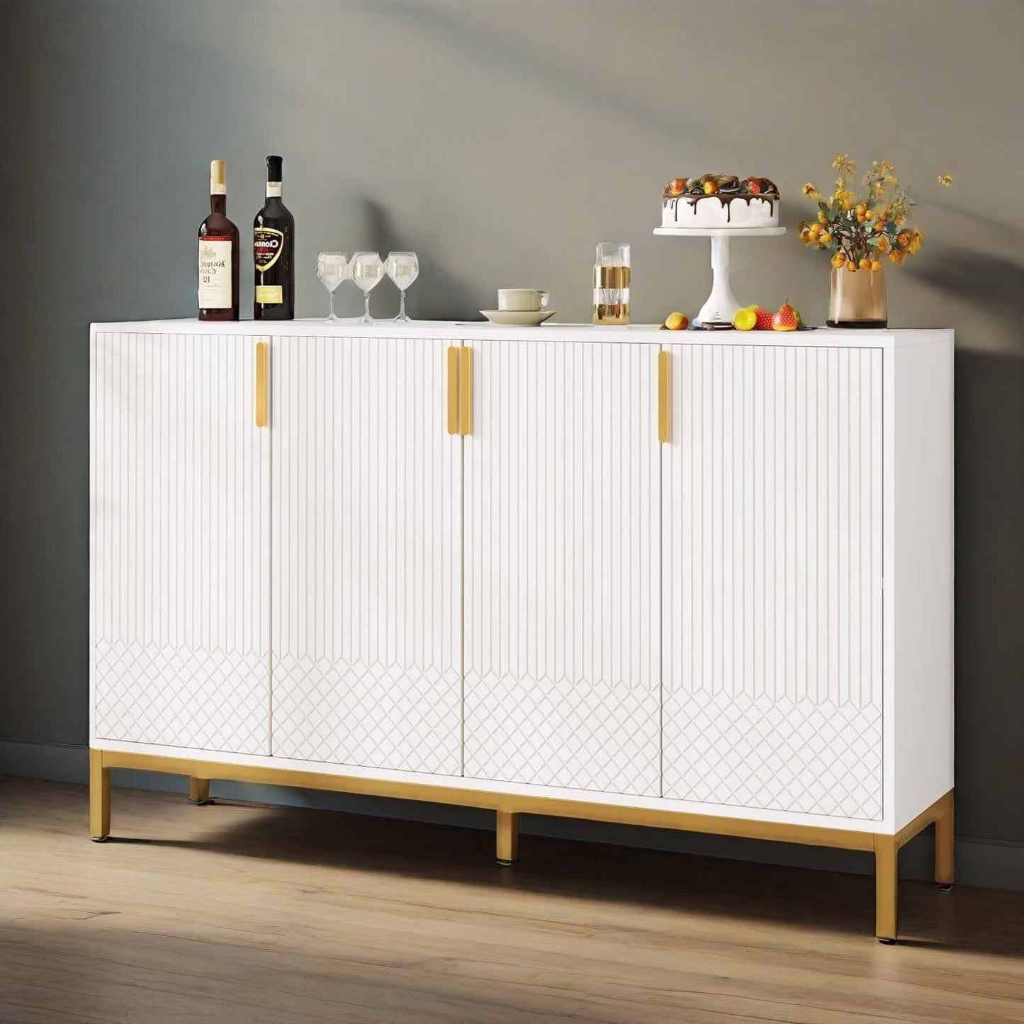 Kitchen Buffet Storage Cabinet