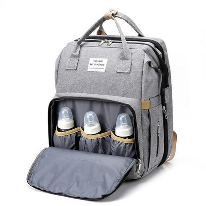 Multifunctional Folding Mummy Baby Carrier Bag