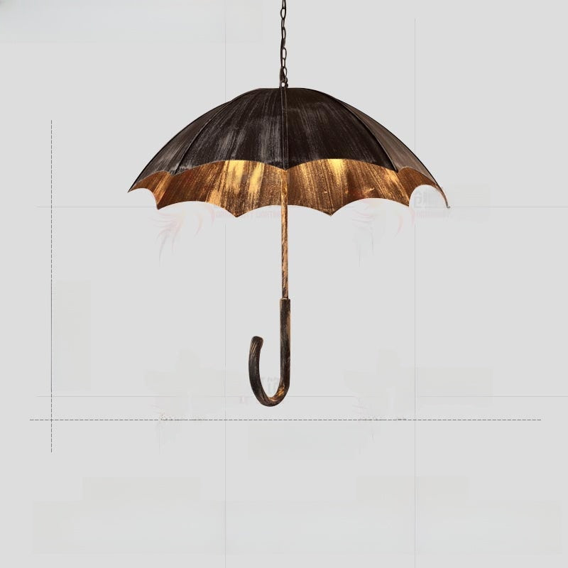 Adjustable Industrial Multi-Head LED Chandelier