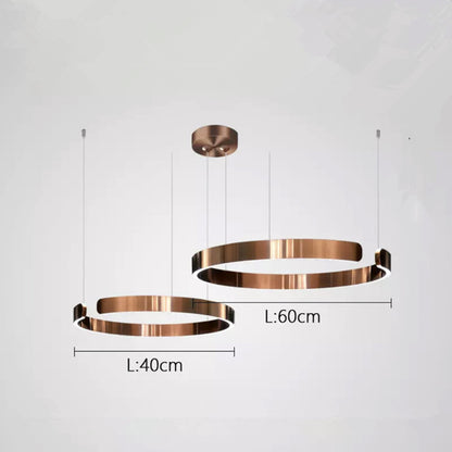 Fashion Bedroom Golden Stainless Steel Light Fixture
