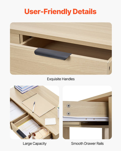 Kids Writing Desk with Storage