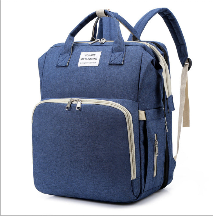 Multifunctional Folding Mummy Baby Carrier Bag
