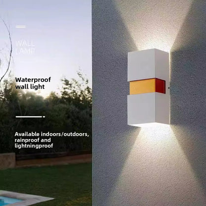 Cross-Border Waterproof Outdoor LED Wall Lamp