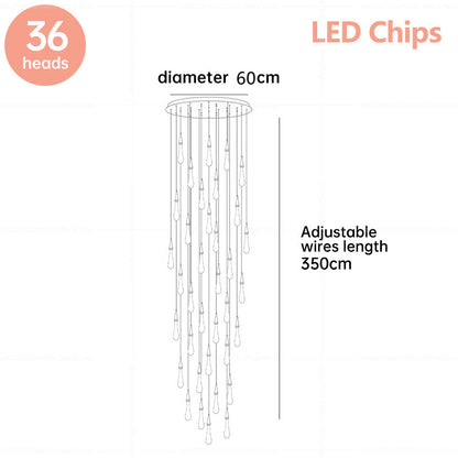 Modern Minimalist LED Chandelier