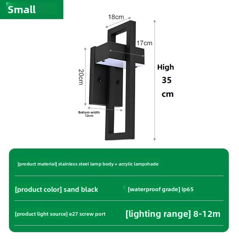 Outdoor wall lamp