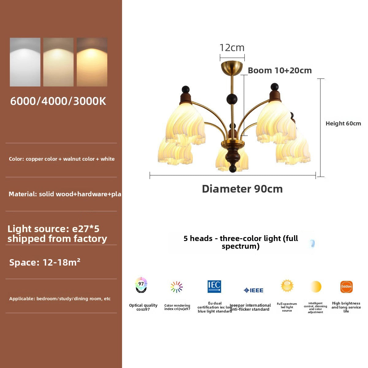 Skirt-shaped Chandelier