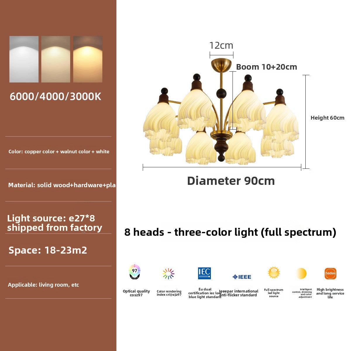 Skirt-shaped Chandelier