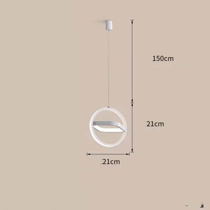 Modern Single Head Chandelier