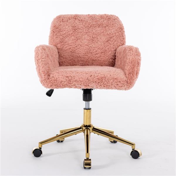 Swivel Desk Chair – Pink