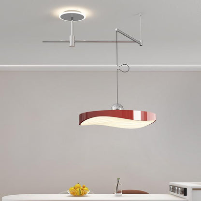 Flying Saucer Rocker Arm Chandelier