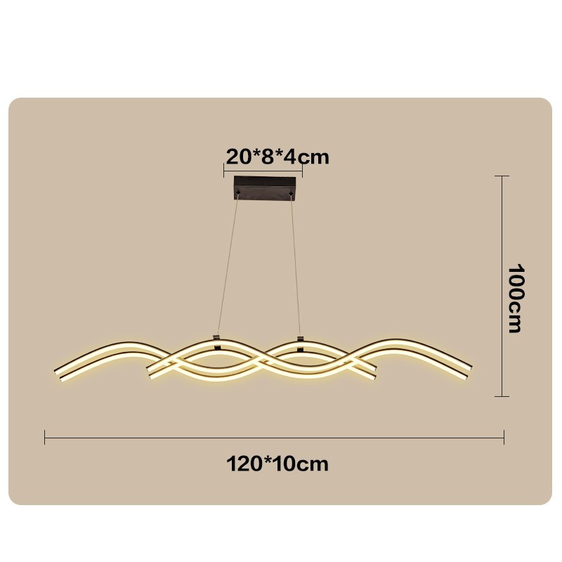 Modern Minimalist LED Chandelier