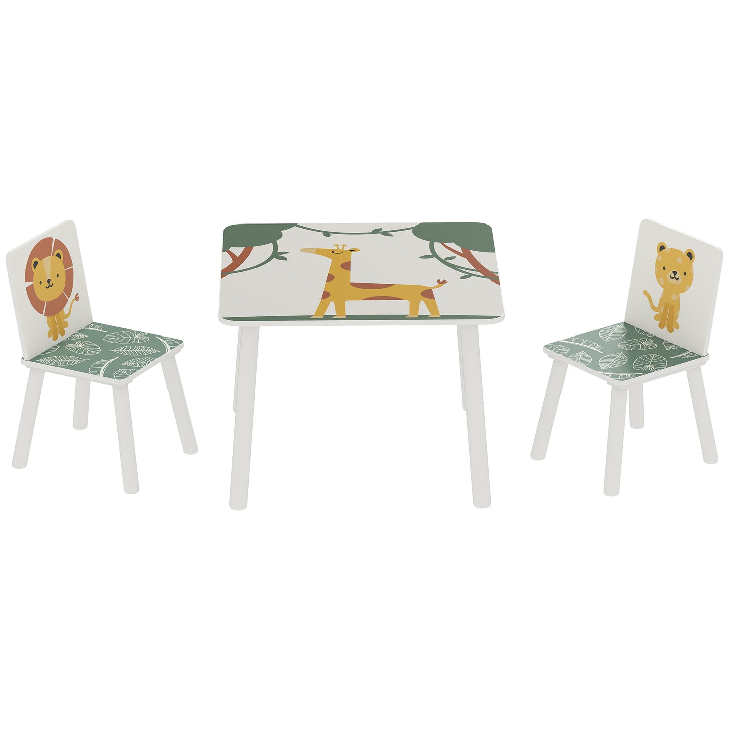 3-Piece Kids Table & Chair Set