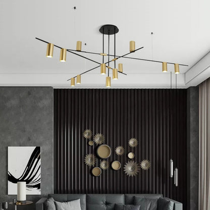 Nordic Retractable Boom Chandelier