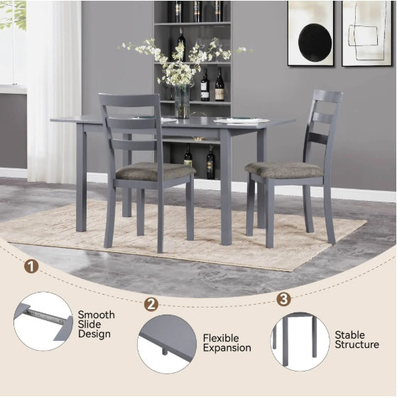 59" Extendable Dining Table