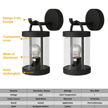Outdoor Wall Lantern Light