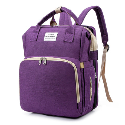 Multifunctional Folding Mummy Baby Carrier Bag
