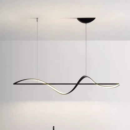 Italian Minimalist Line Restaurant Chandelier
