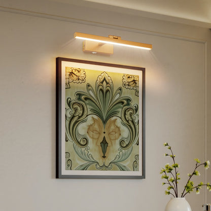 Gold 16" LED Bathroom Mirror Light