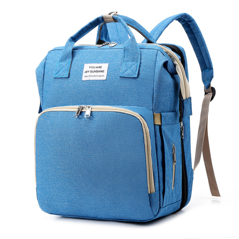 Multifunctional Folding Mummy Baby Carrier Bag