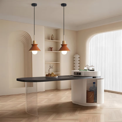 Modern Wooden LED Pendant Lamp