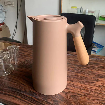 Glass Insulated Coffee Pot with Temperature Cover