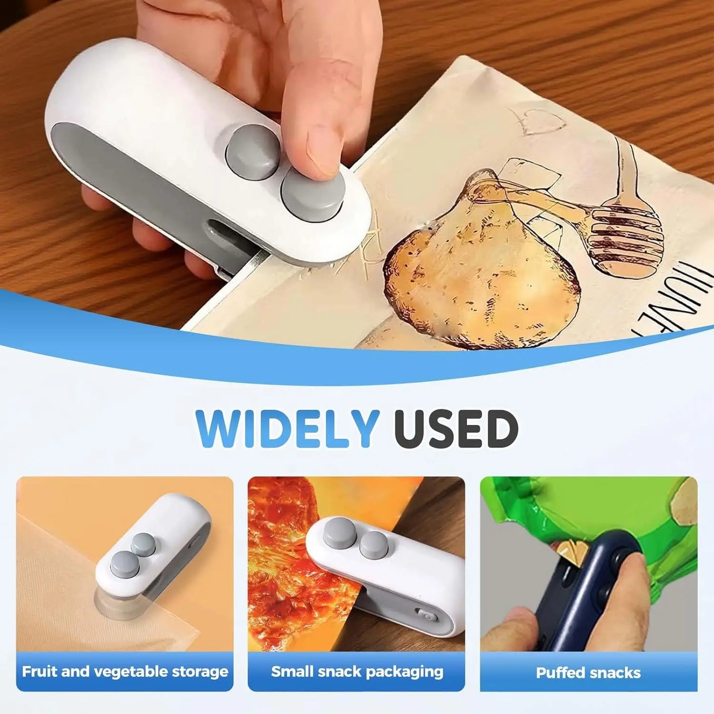 Mini Bag Sealer, 2026 Upgraded