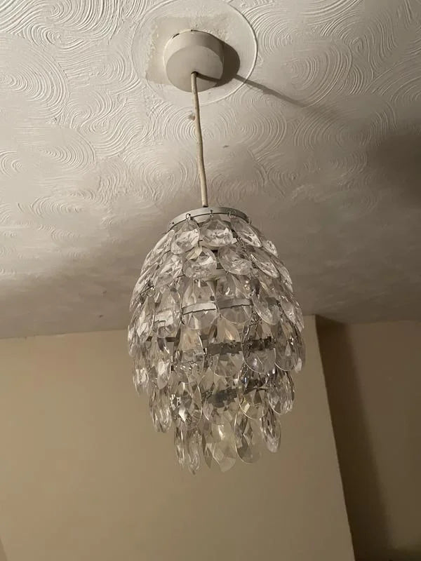 Pineapple Jewel Easy Fit Pendant Acrylic Lamp