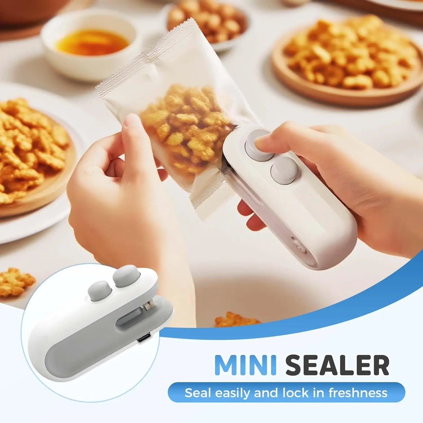 Mini Bag Sealer, 2026 Upgraded