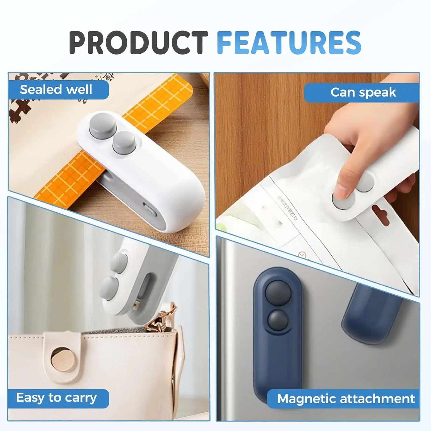 Mini Bag Sealer, 2026 Upgraded